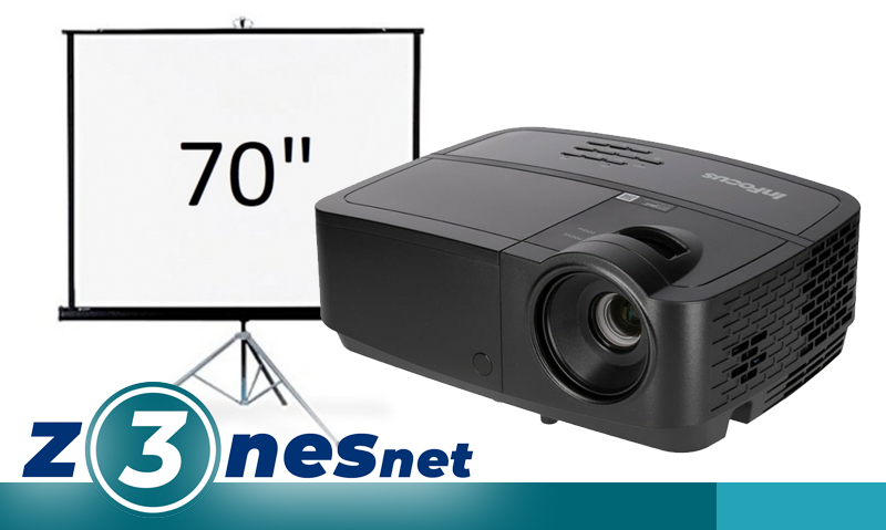 Infocus IN-112X + Screen 70"